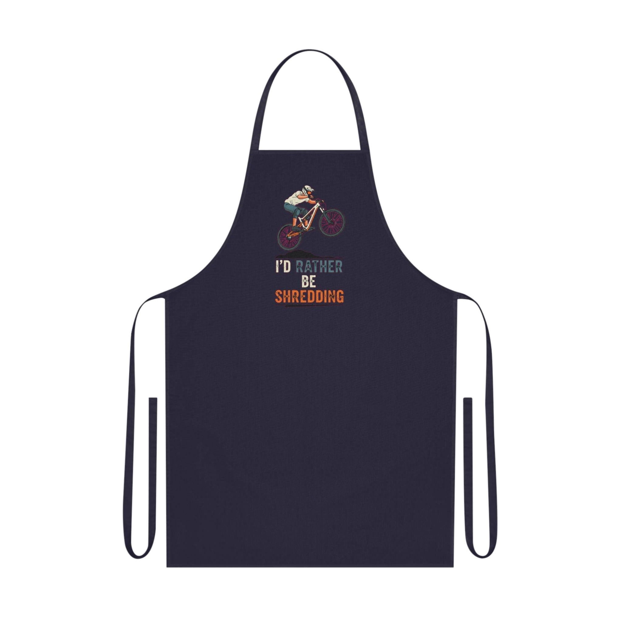 Mountain Bike Apron | MTB Gift for Cyclists | Funny Biker Grilling Apron