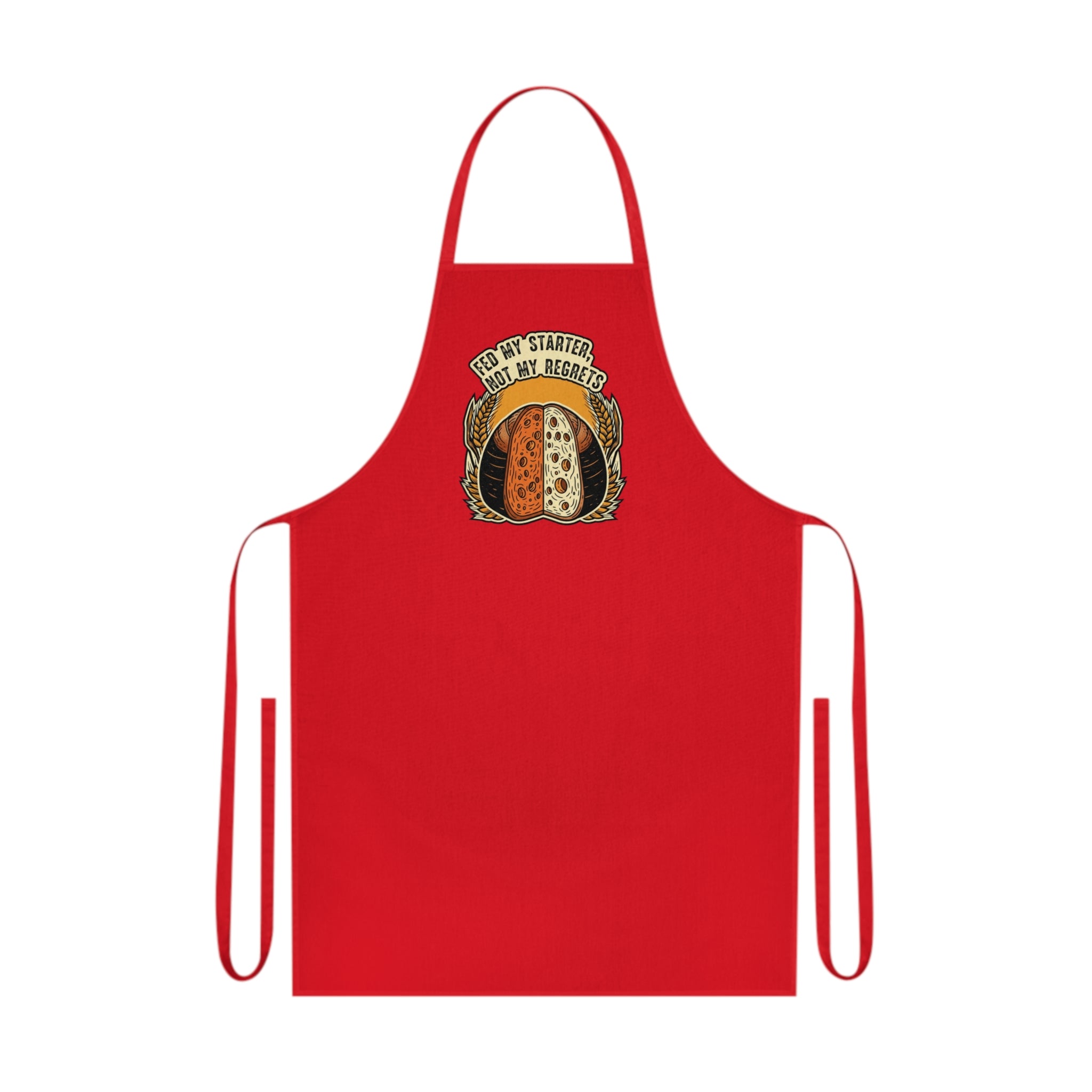 Sourdough Bread Baking Obsessives Apron | Funny Baker Gift Cotton Apron
