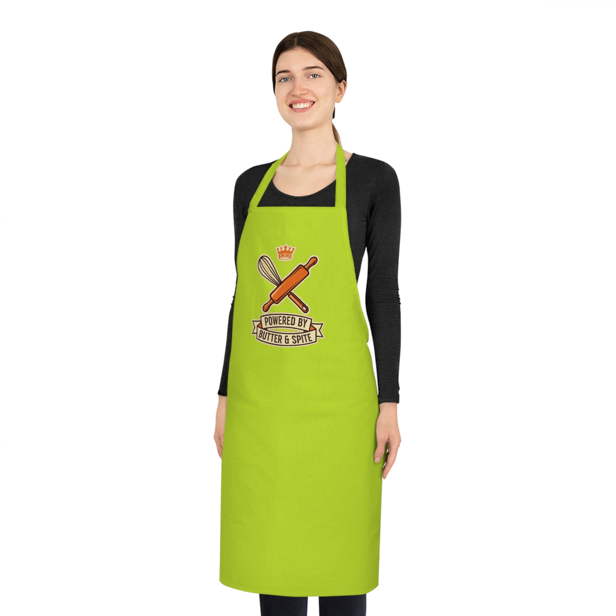 Funny Baking Apron for Women | Whisk & Rolling Pin Humor | Baker Gift