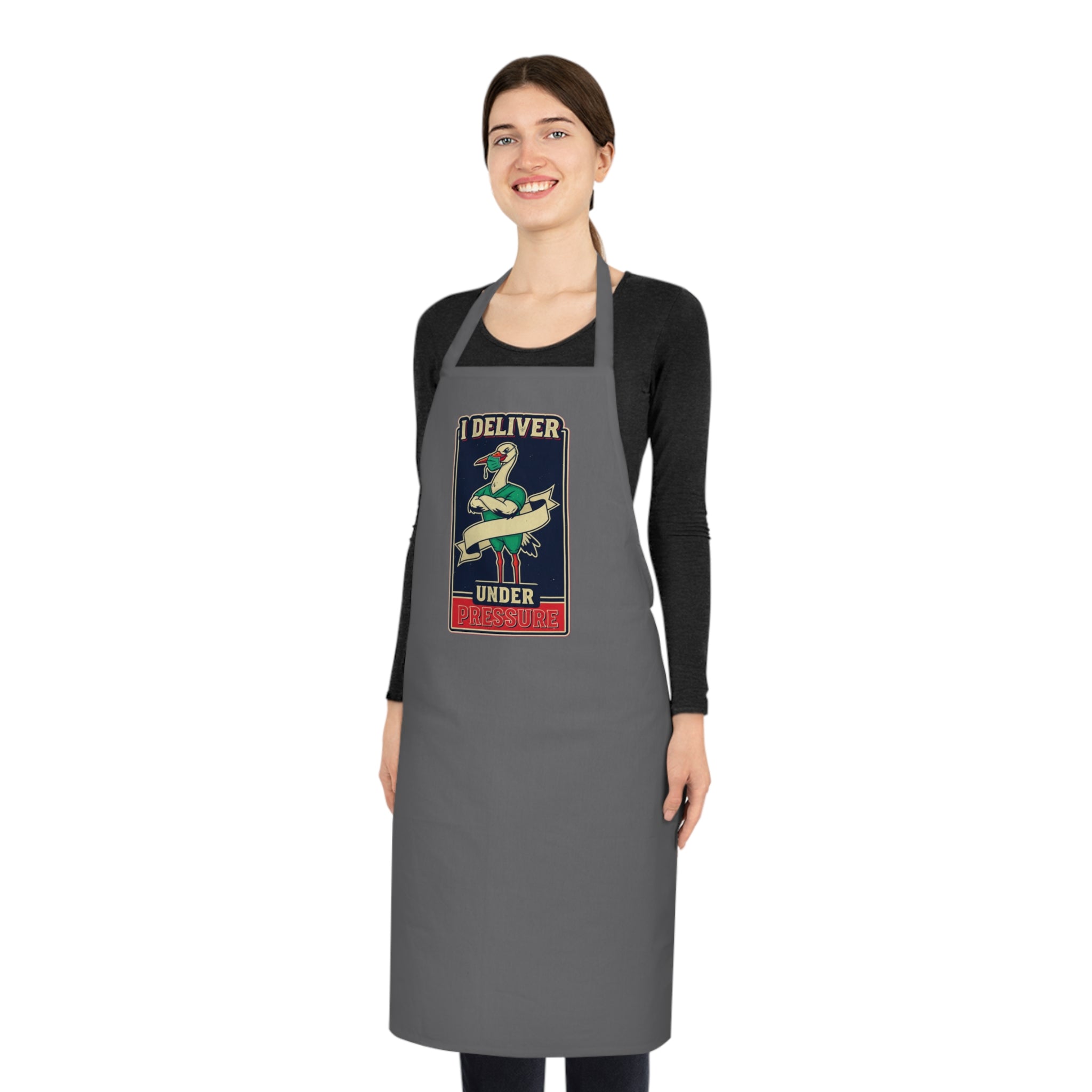 Labor & Delivery Nurse Apron | Funny LD Nurse Gift | Dark Humor Kitchen Apron