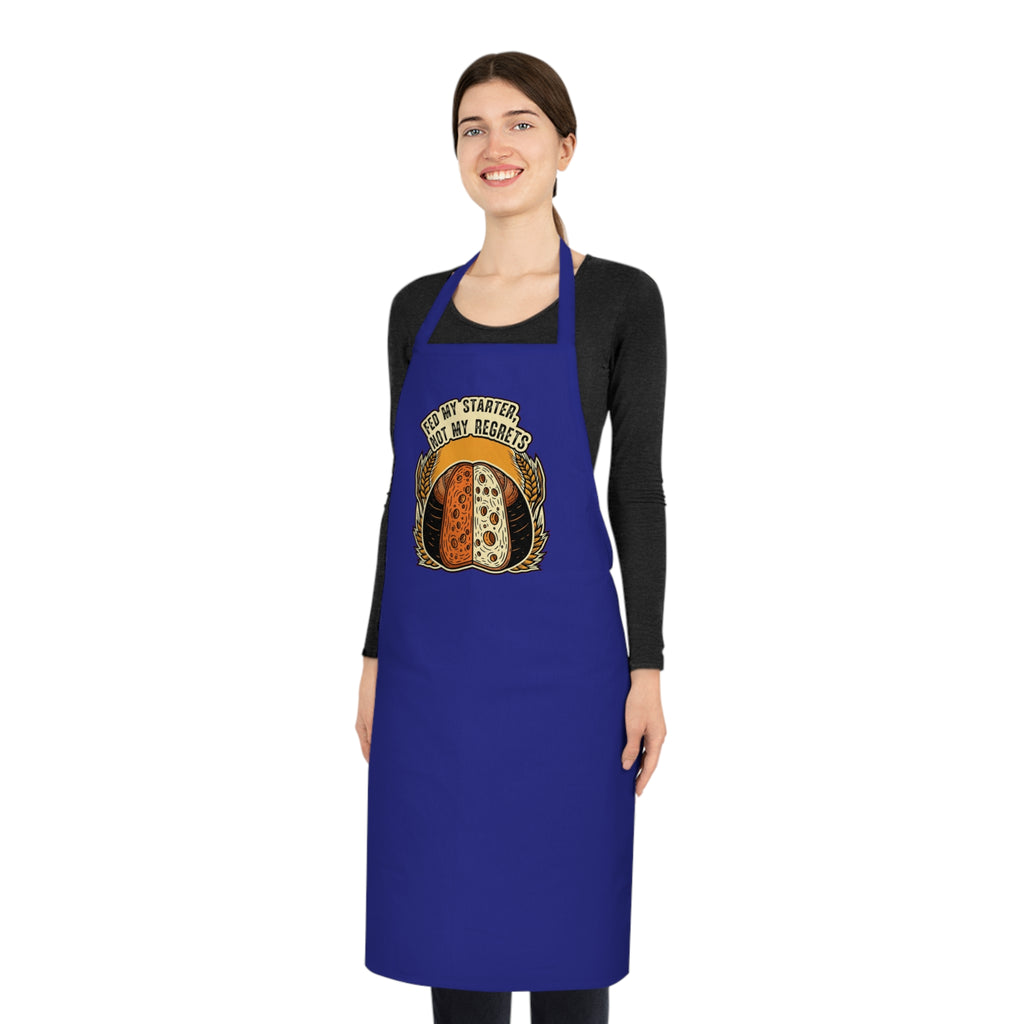 Sourdough Bread Baking Obsessives Apron | Funny Baker Gift Cotton Apron
