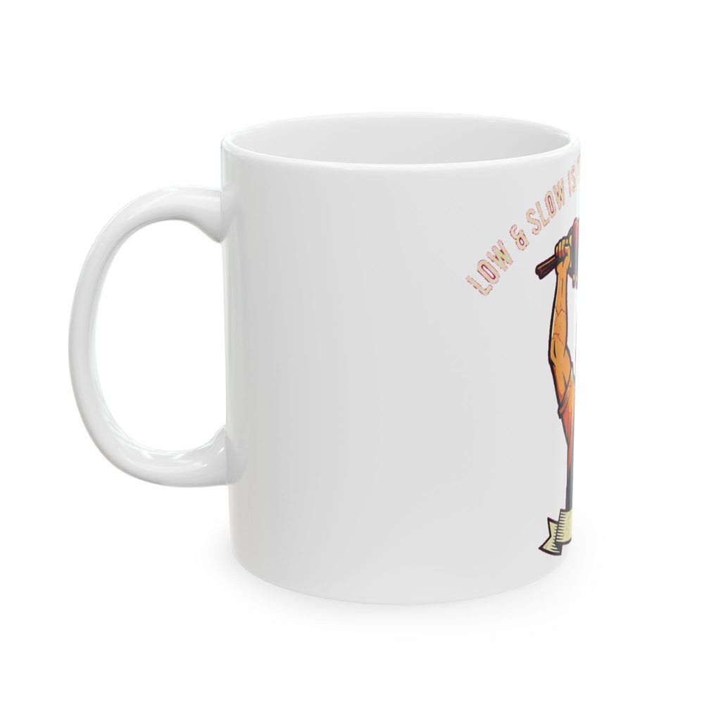 Funny BBQ Pitmaster Dad Mug - Grill Master Coffee Cup Gift