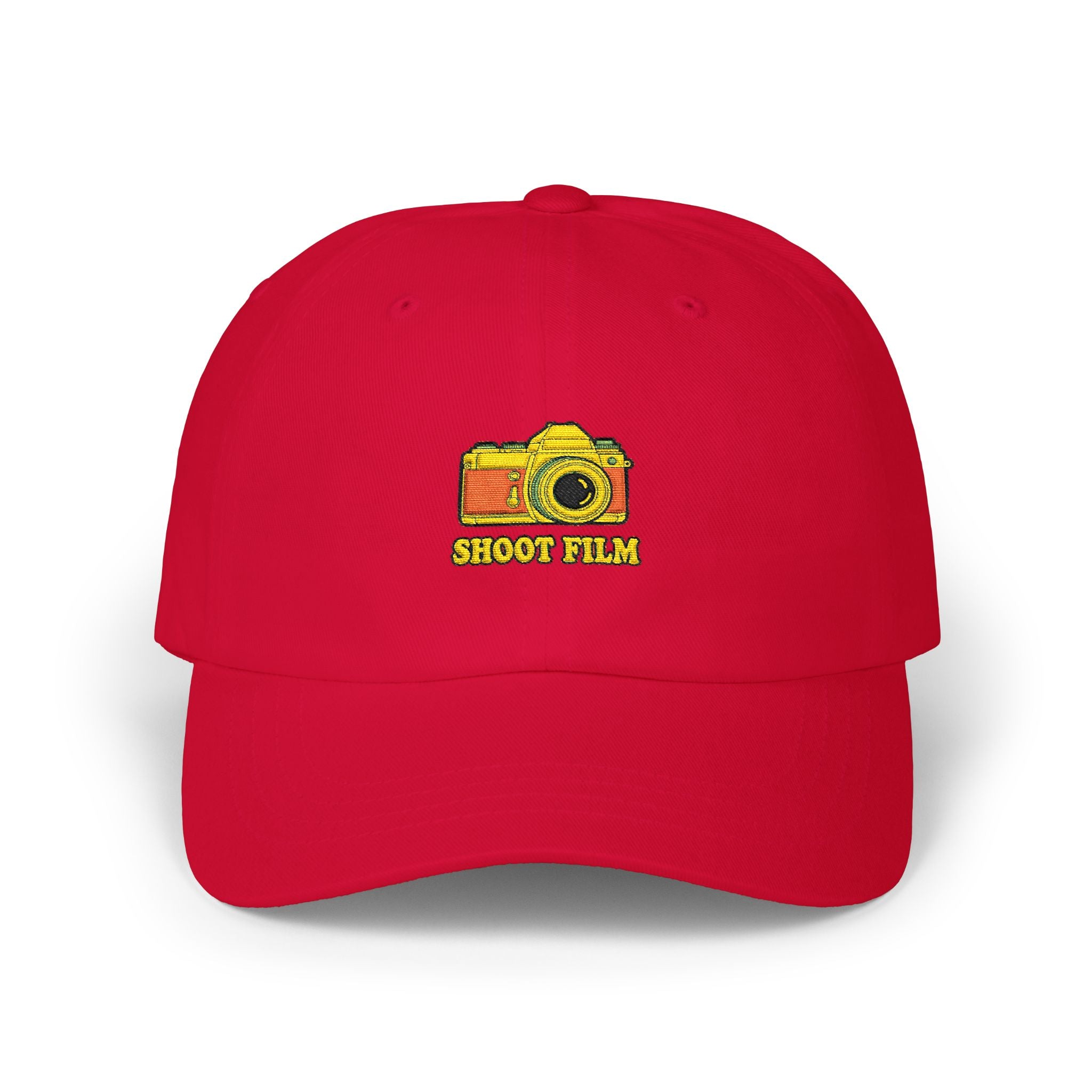Retro 35mm SLR Camera Dad Cap | Film Photography Embroidered Hat