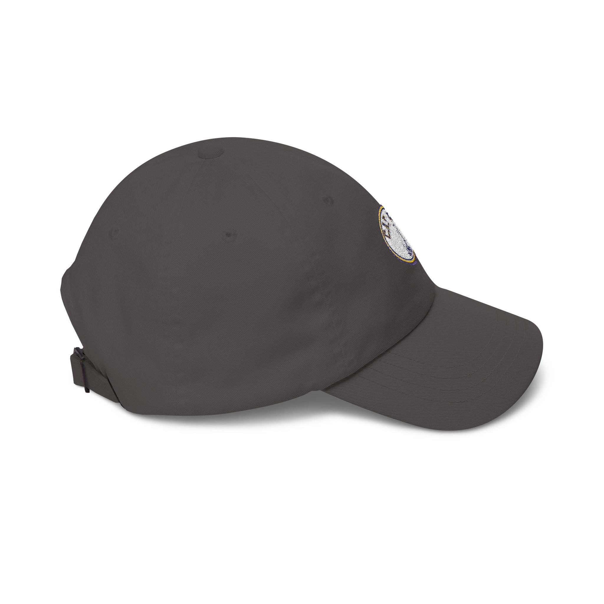 Cat Mom Embroidered Dad Cap - Magenta Baseball Hat for Cat Lovers