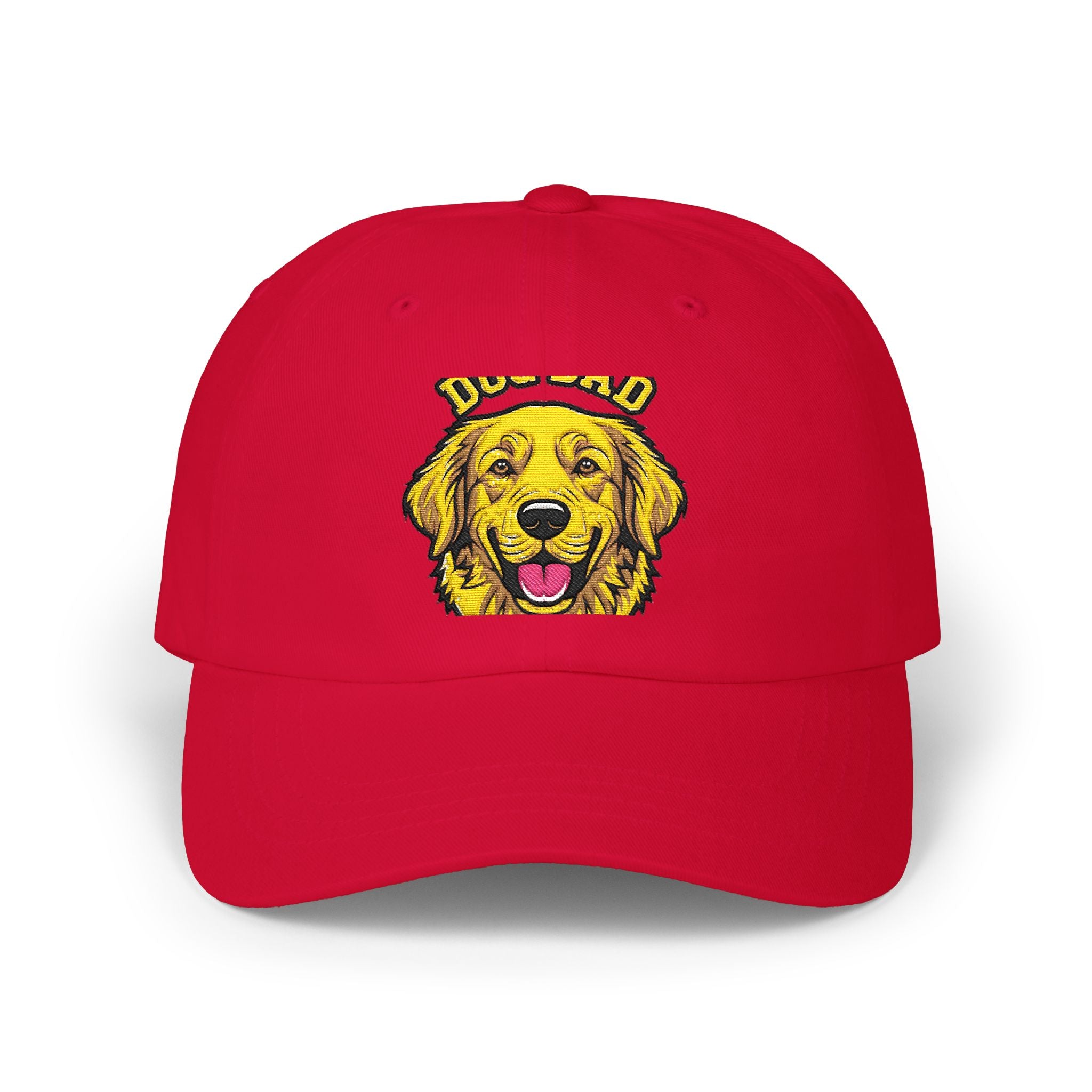 Golden Retriever Dad Hat - Dog Dad Cap with Embroidered Patch