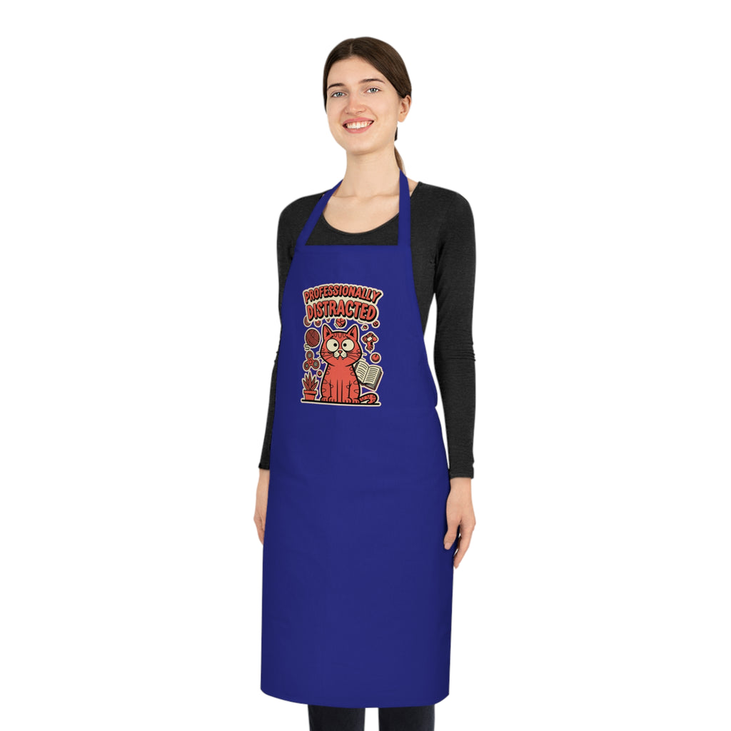 Neurodivergent Cat Lady Apron - Funny ADHD Autism Kitchen Apron Gift