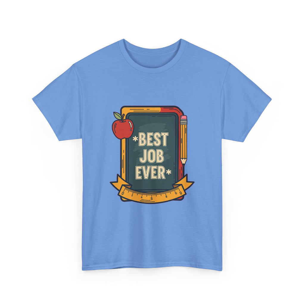 Best Job Ever Elementary Teacher Shirt | Retro Back to School Tee