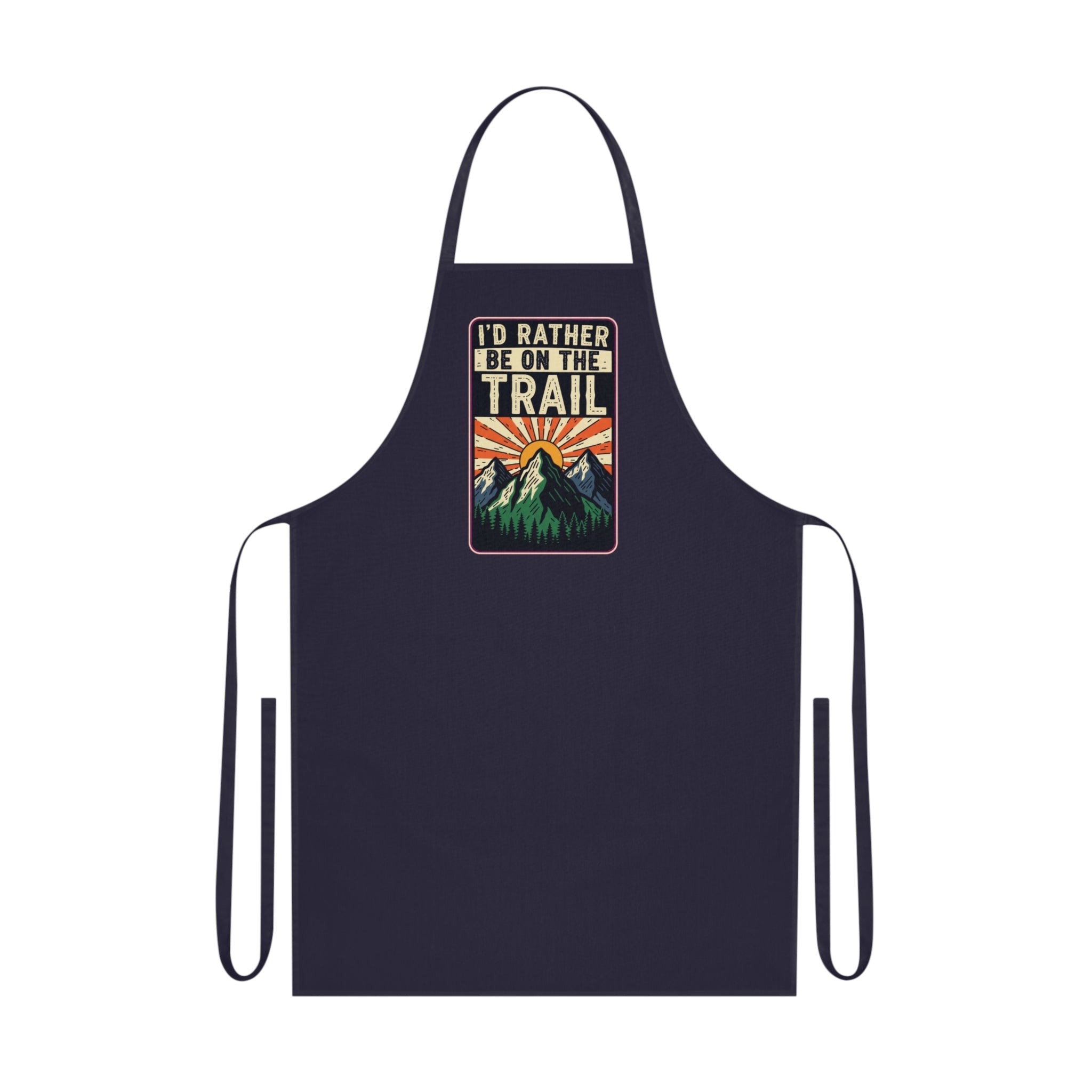 Hiking Apron | Outdoor Adventure Cooking Apron | Campfire Chef Gift