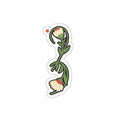 Semicolon Mental Health Sticker | Wildflower Anxiety Awareness Decal