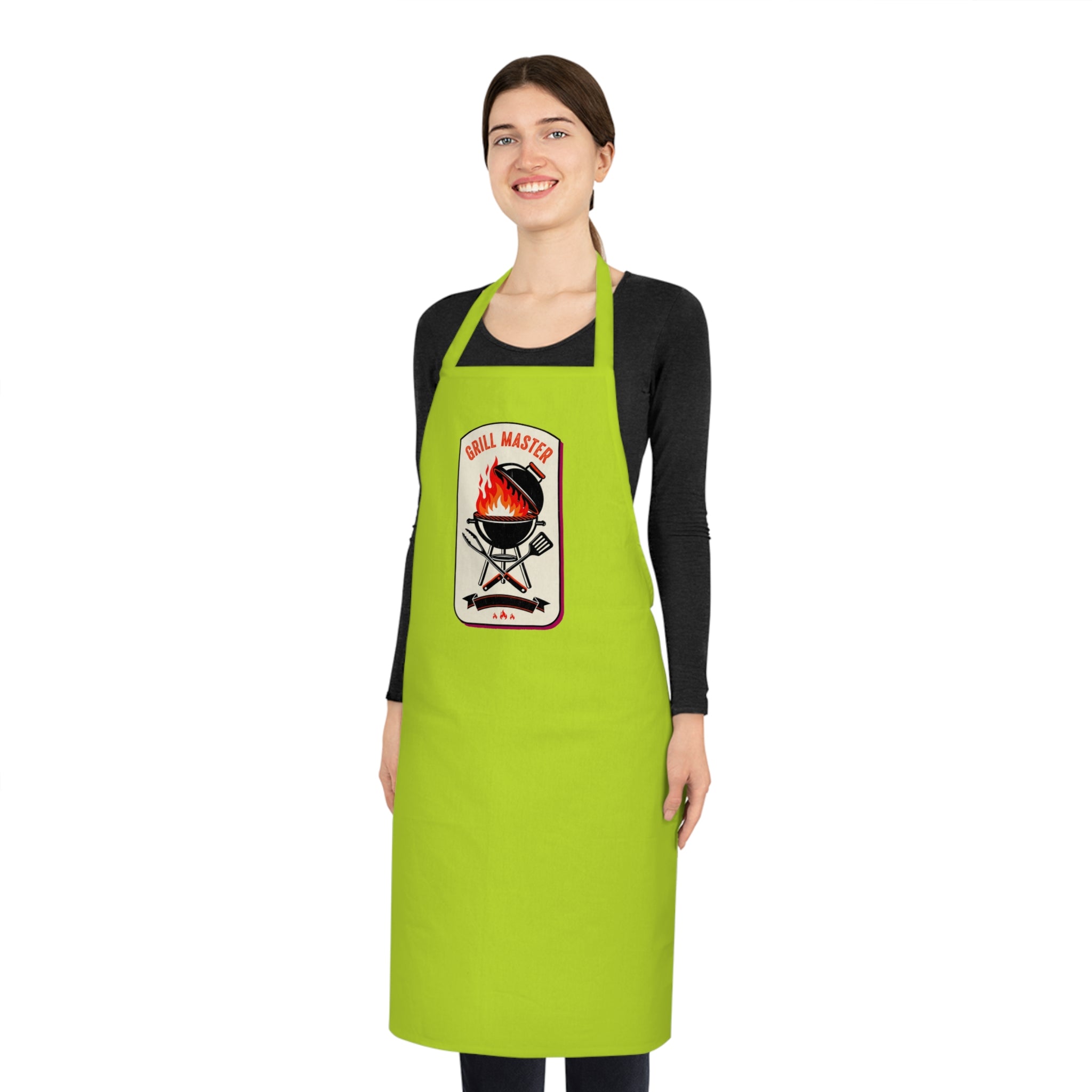 Grill Master Apron Men | Vintage BBQ Apron | Funny Grilling Gift