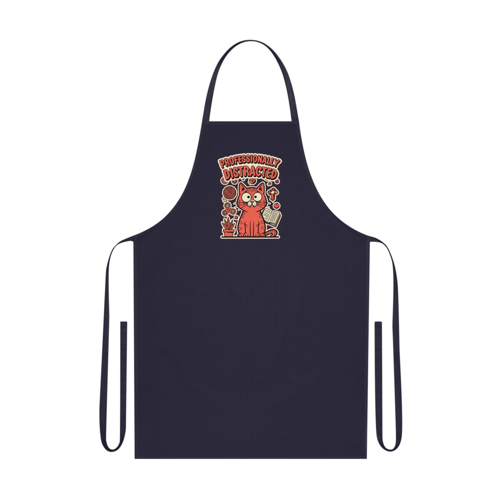 Neurodivergent Cat Lady Apron - Funny ADHD Autism Kitchen Apron Gift
