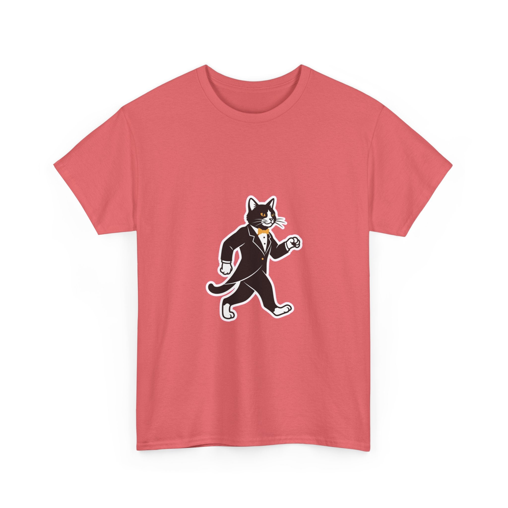 Tuxedo Cat Swagger T-Shirt | Funny Black & White Cat Art Tee for Cat Lovers