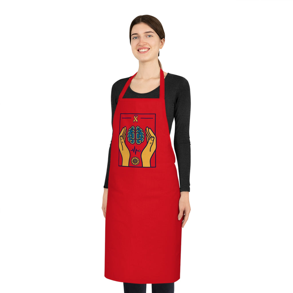 Mental Health Nurse Apron | Psychiatric Nursing Gift | Brain Care Advocate