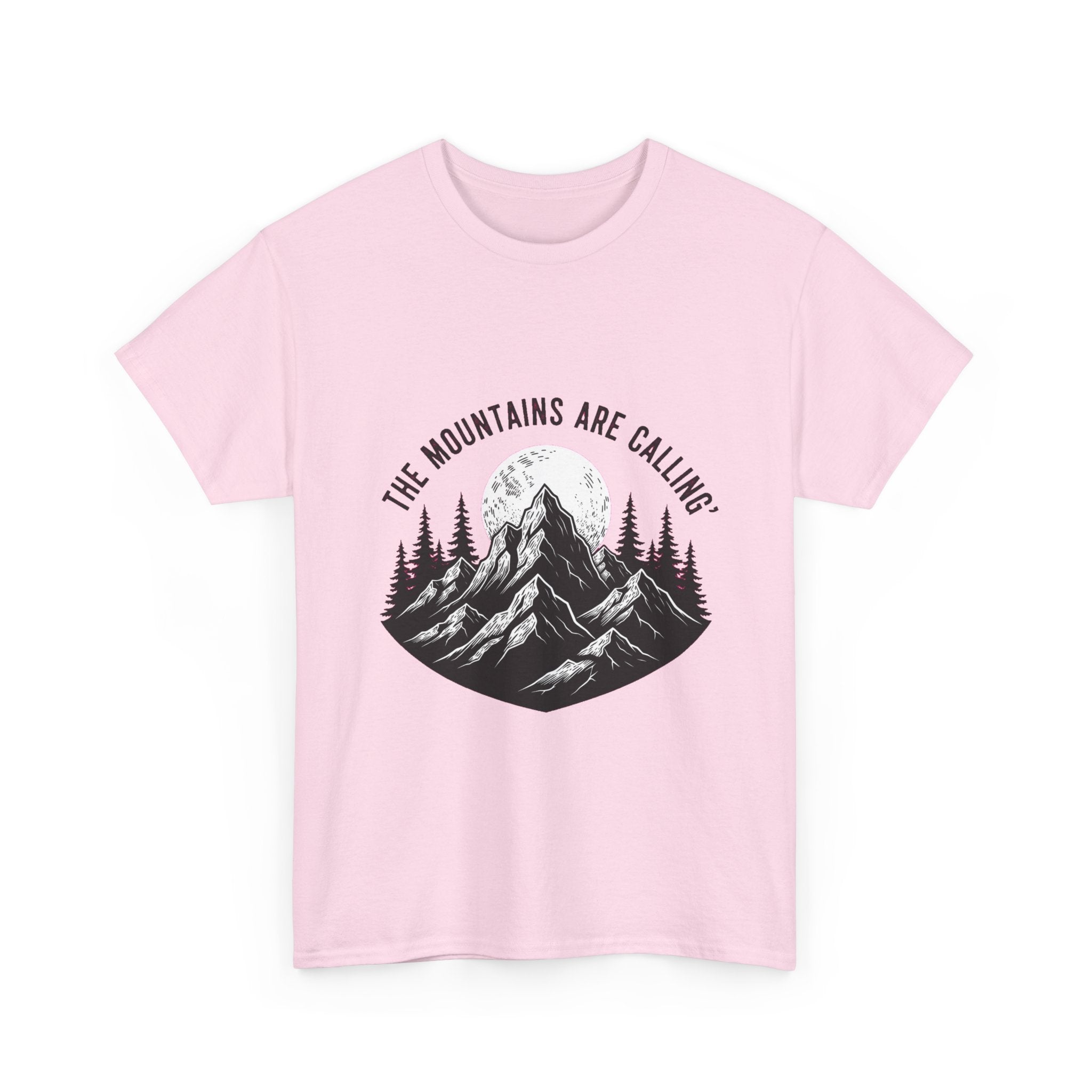 Gothic Mountain T-Shirt | Dark Nature Apparel | Woodcut Peak Tee