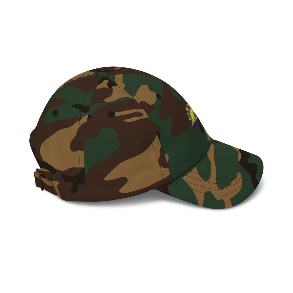 PNW Pine Tree Dad Cap | Pacific Northwest Hiking Hat for Nature Lovers