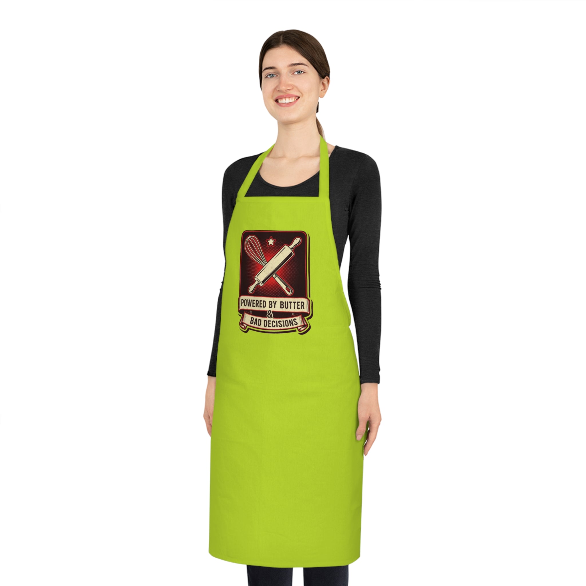 Funny Baking Apron | Dark Humor Baker Gift | Vintage Retro Kitchen Apron