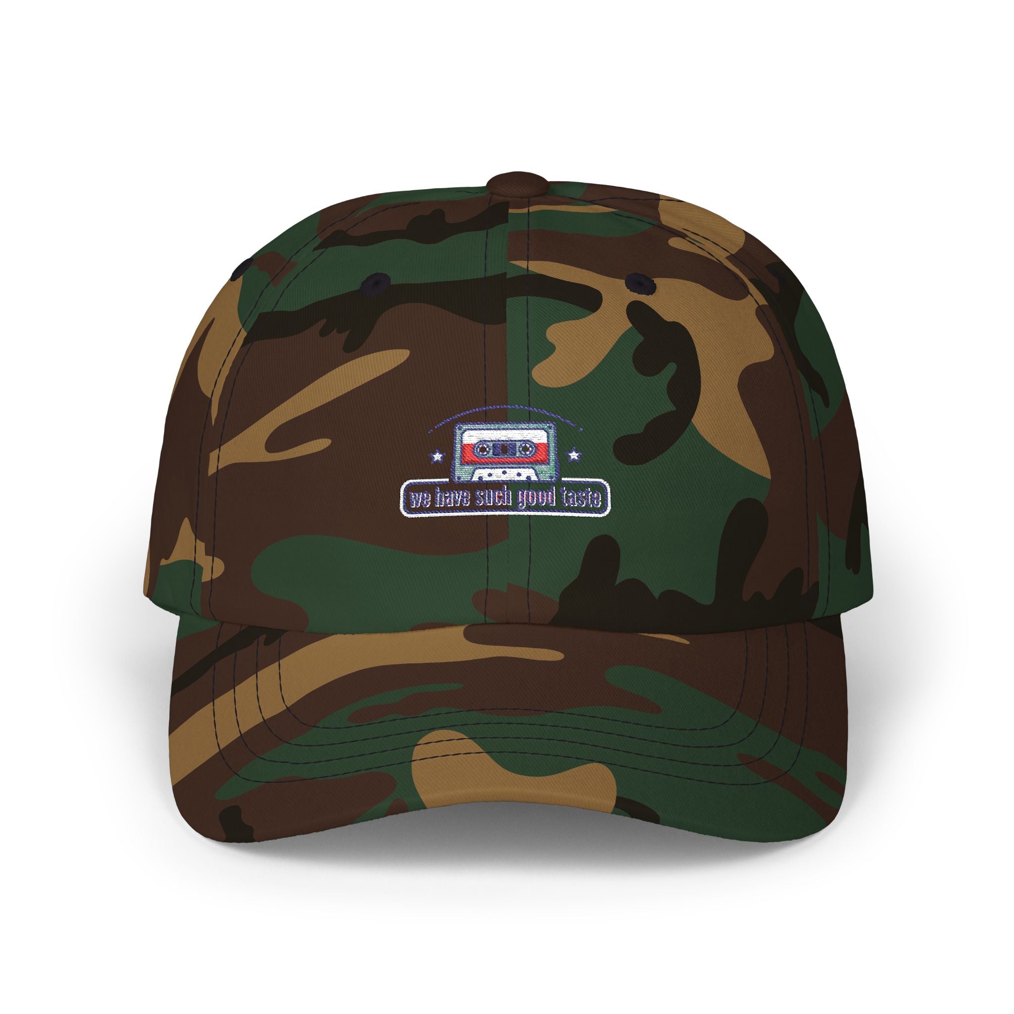 Indie Rock Dad Hat | Embroidered Music Badge Cap for Festival & Concert Fans