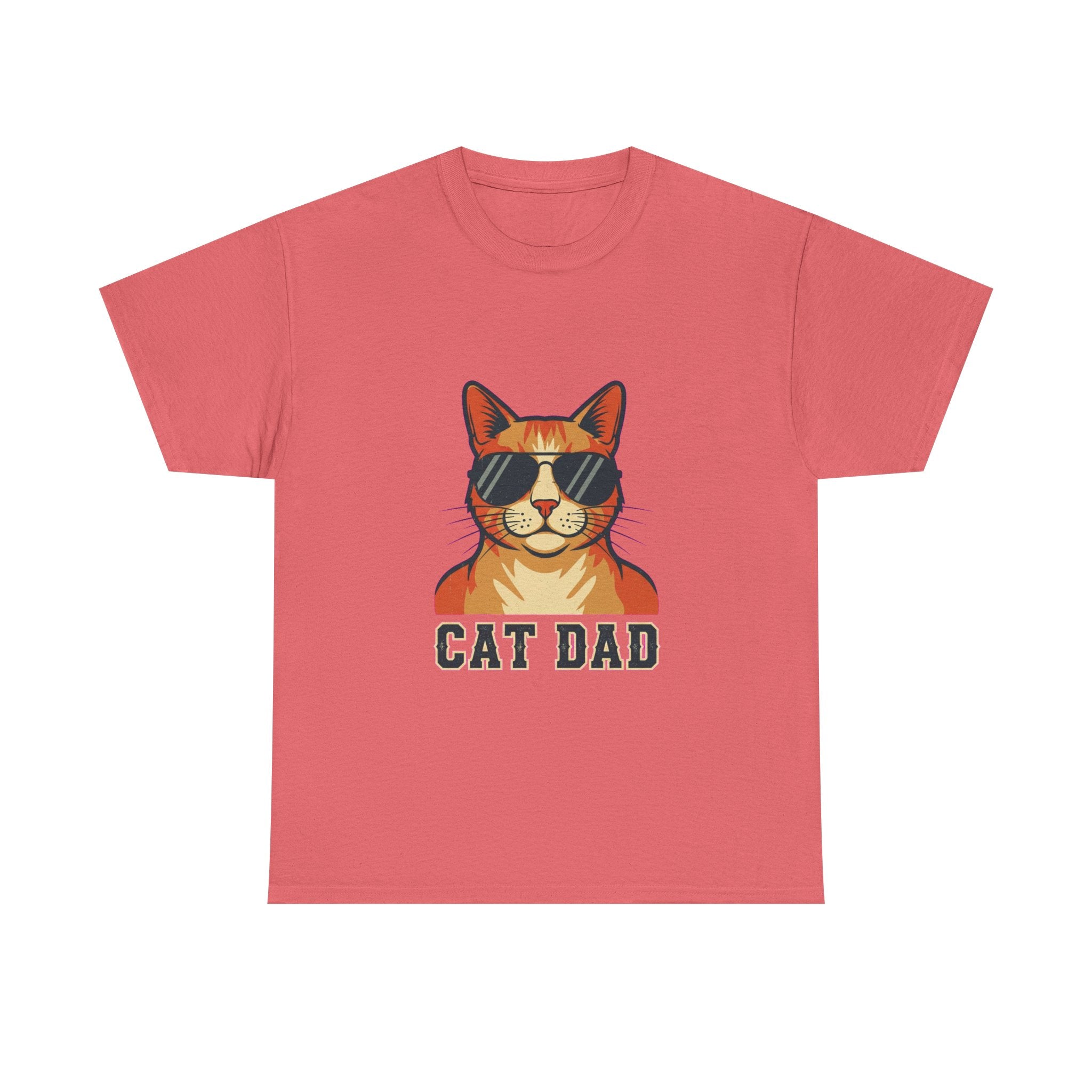 Cat Dad Pride Vintage Aviator T-Shirt | Funny Gift for Cat Dads