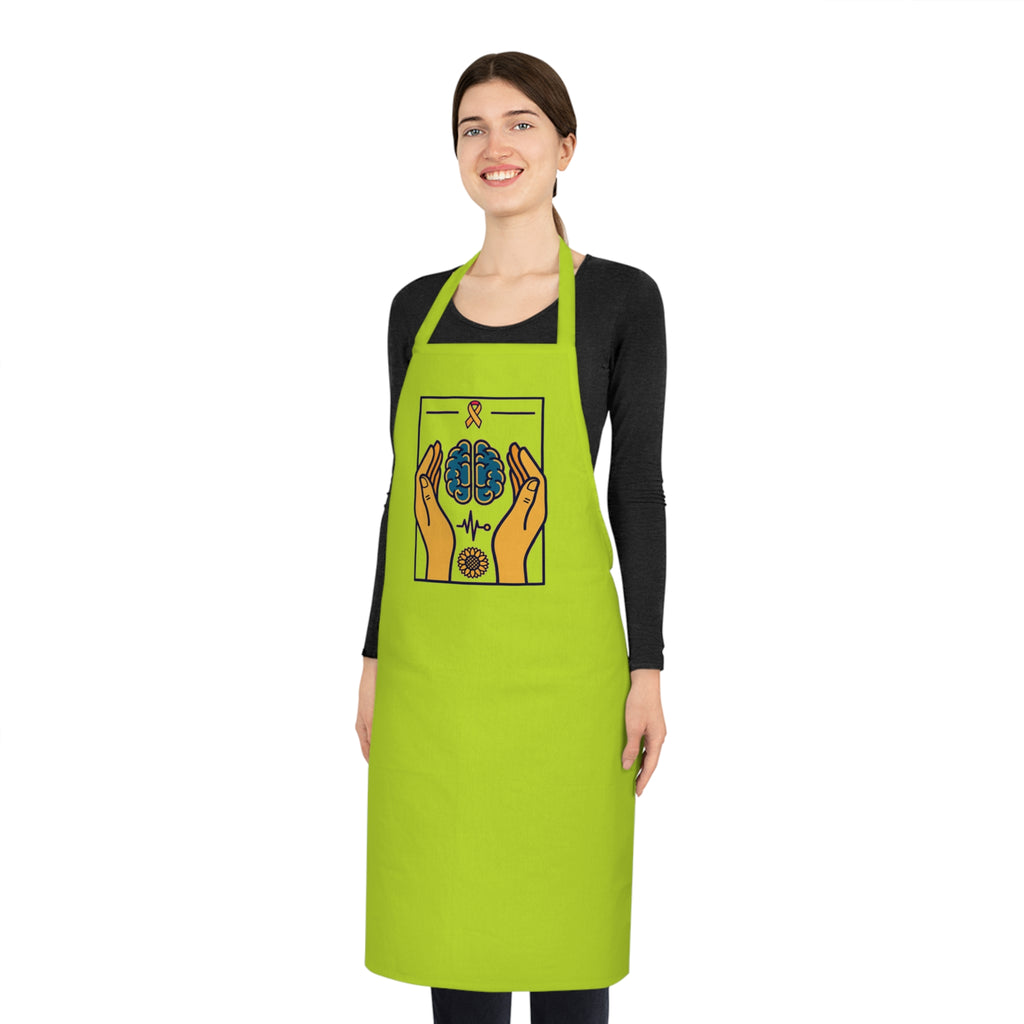 Mental Health Nurse Apron | Psychiatric Nursing Gift | Brain Care Advocate