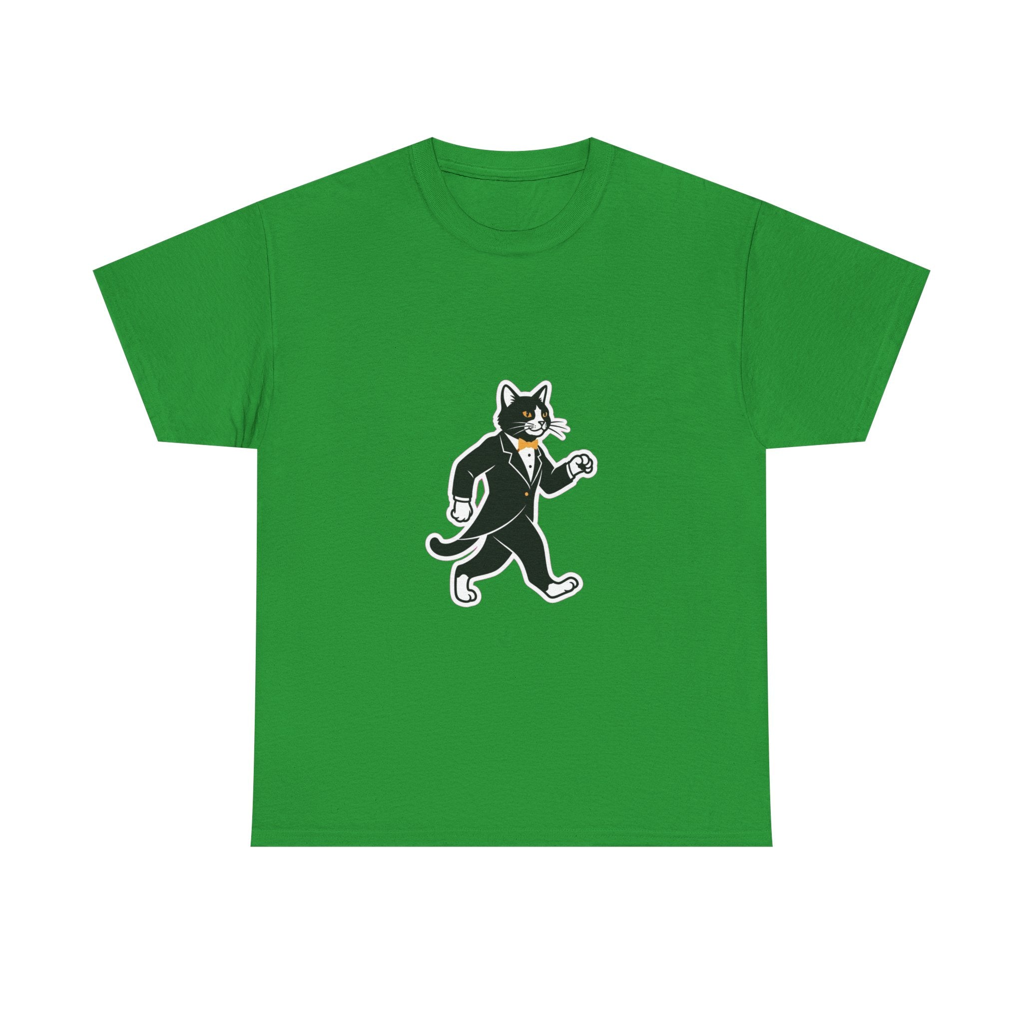 Tuxedo Cat Swagger T-Shirt | Funny Black & White Cat Art Tee for Cat Lovers