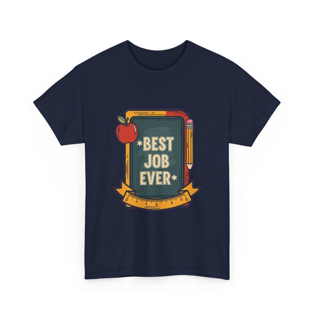 Best Job Ever Elementary Teacher Shirt | Retro Back to School Tee