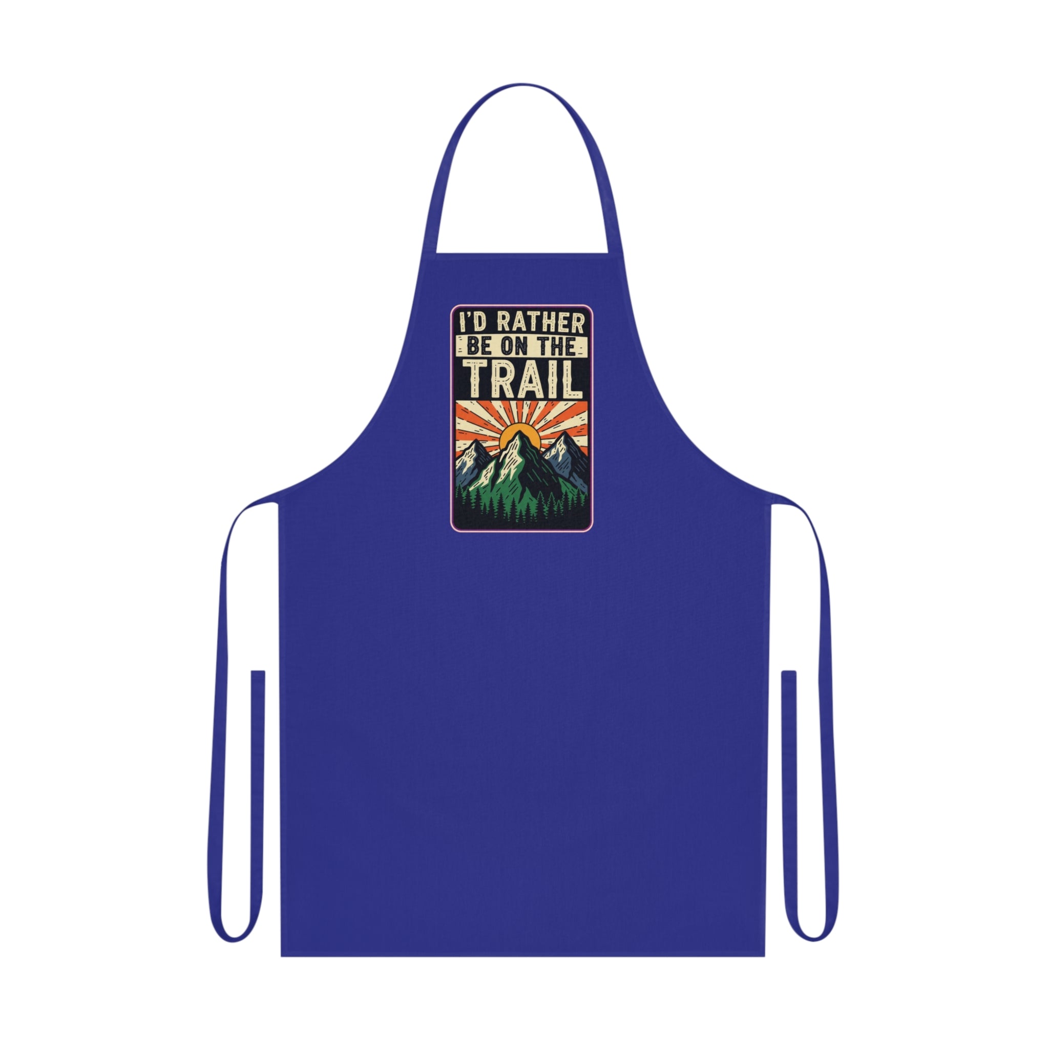 Hiking Apron | Outdoor Adventure Cooking Apron | Campfire Chef Gift