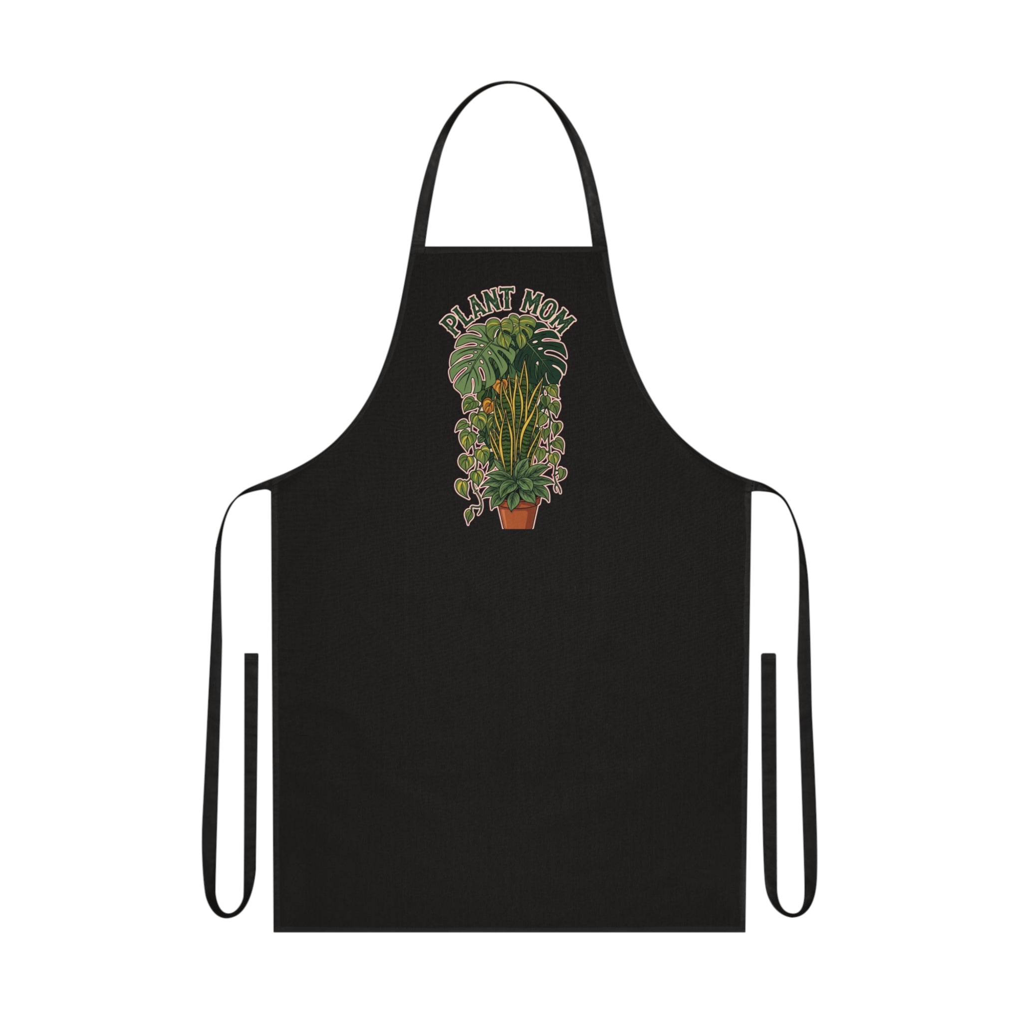 Plant Mom Apron | Vintage Botanical Garden Apron Gift for Plant Ladies