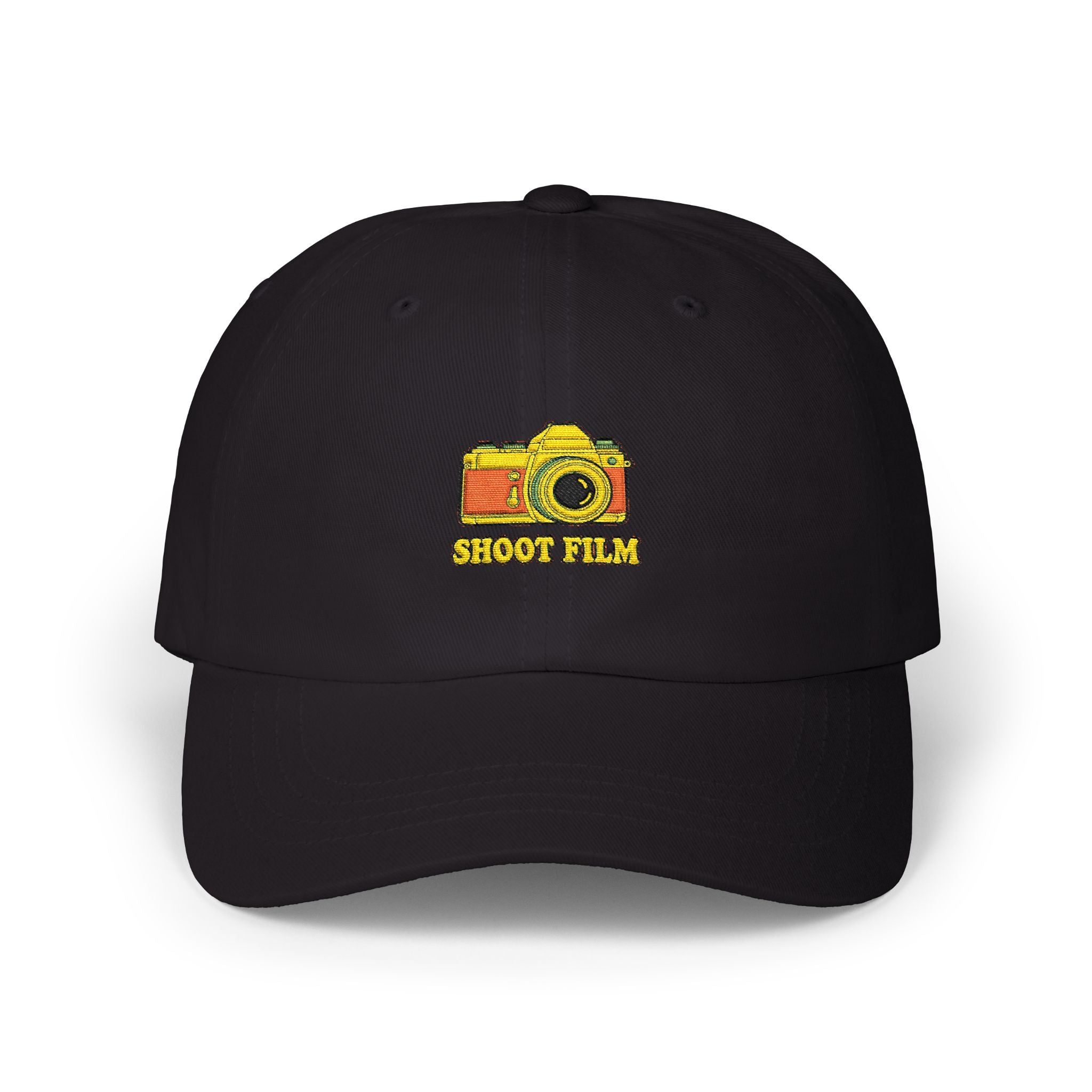 Retro 35mm SLR Camera Dad Cap | Film Photography Embroidered Hat
