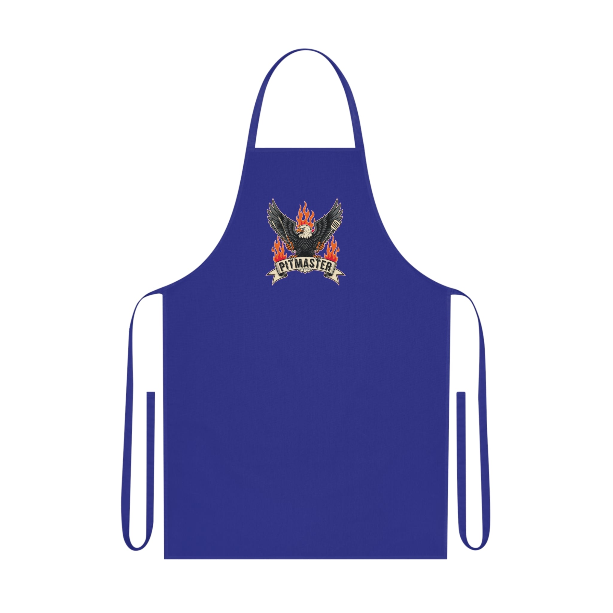 BBQ Pitmaster Dad Apron - Eagle Grill Master Funny Grilling Gift