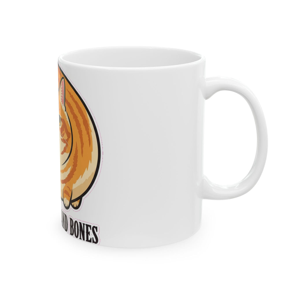 Chonky Cat Coffee Mug | Funny Sarcastic Cat Lover Gift | Dark Humor