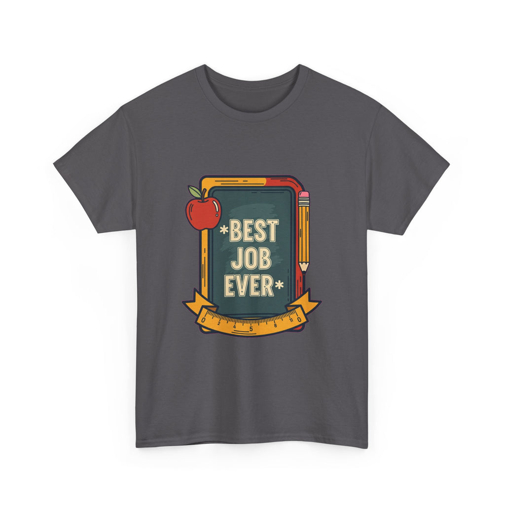Best Job Ever Elementary Teacher Shirt | Retro Back to School Tee