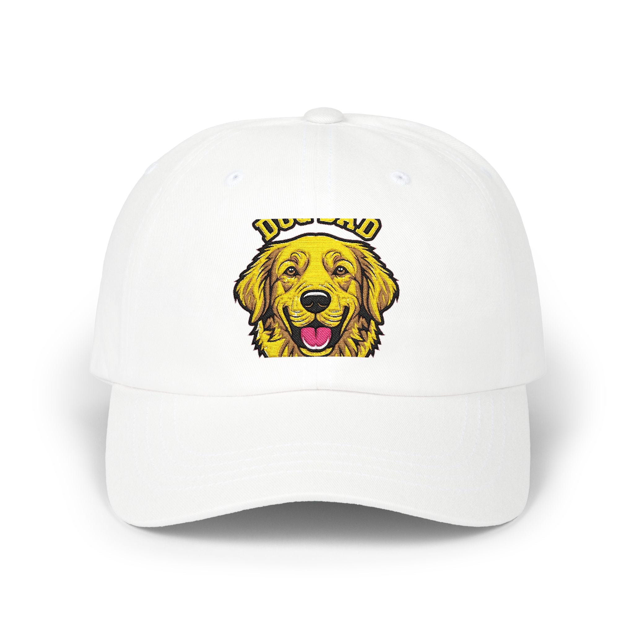 Golden Retriever Dad Hat - Dog Dad Cap with Embroidered Patch