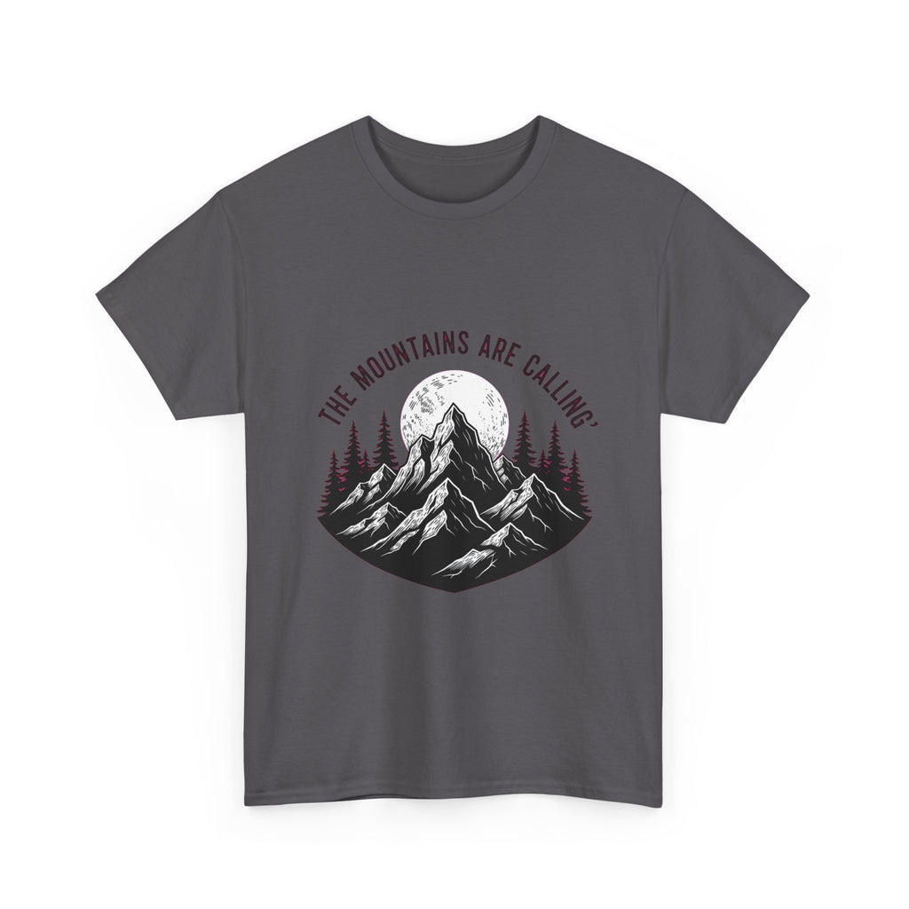 Gothic Mountain T-Shirt | Dark Nature Apparel | Woodcut Peak Tee