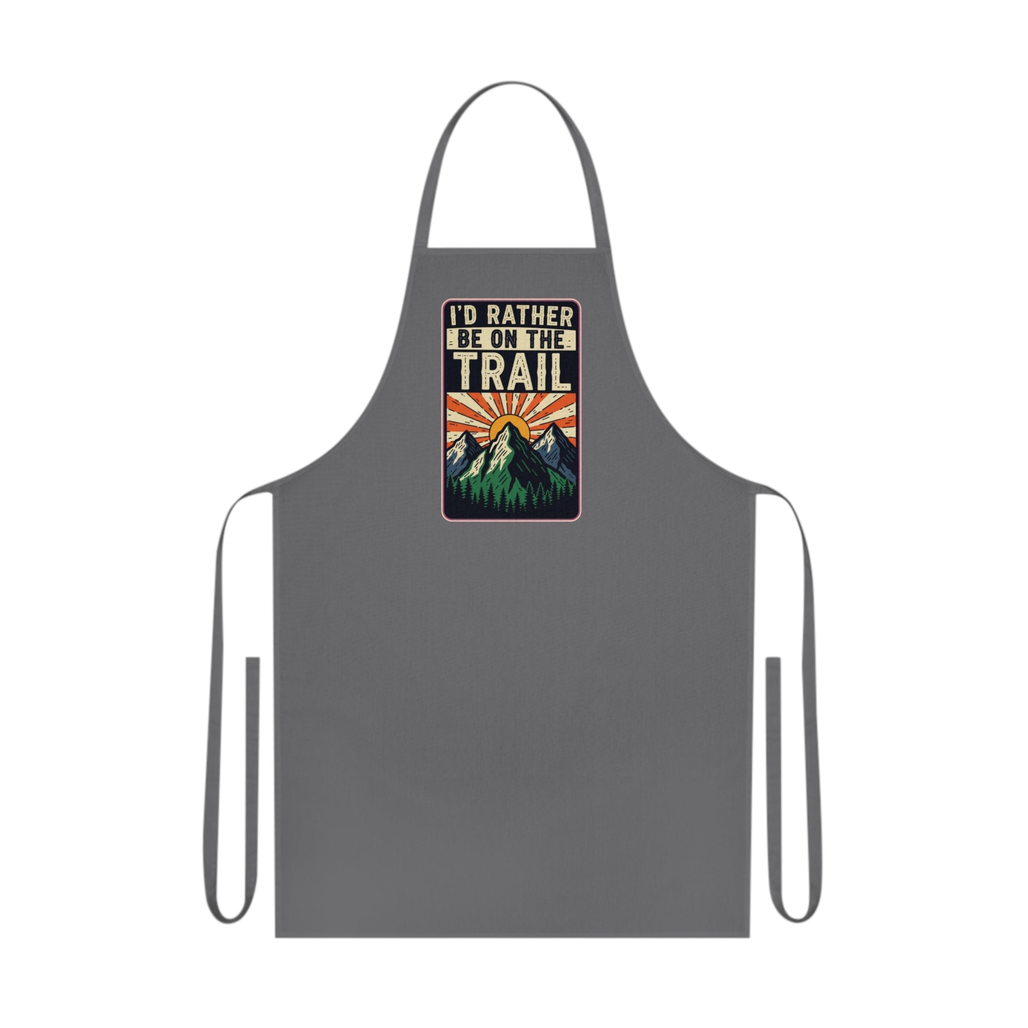 Hiking Apron | Outdoor Adventure Cooking Apron | Campfire Chef Gift