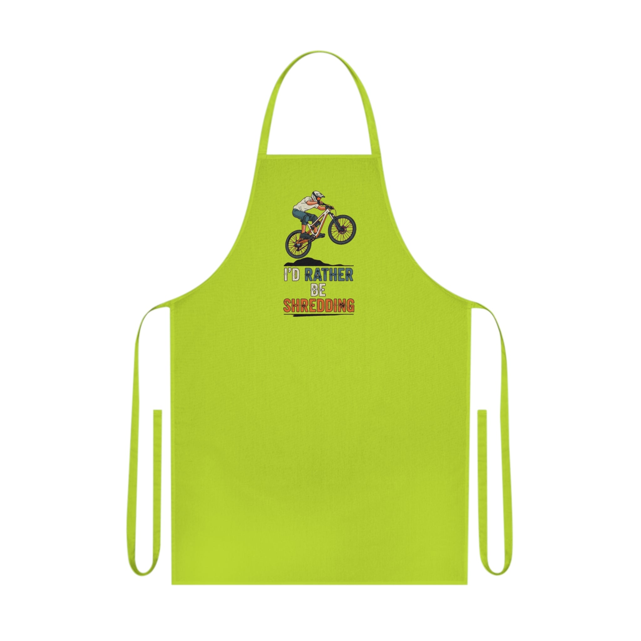 Mountain Bike Apron | MTB Gift for Cyclists | Funny Biker Grilling Apron