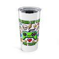 Gamer Tumbler - Pixel Art Dark Humor Video Game Cup | Gaming Gift
