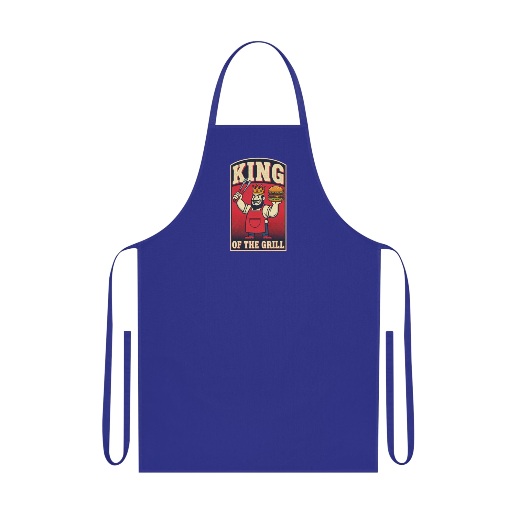 Funny BBQ Dad Apron | Grill Master Father's Day Gift | Vintage Americana