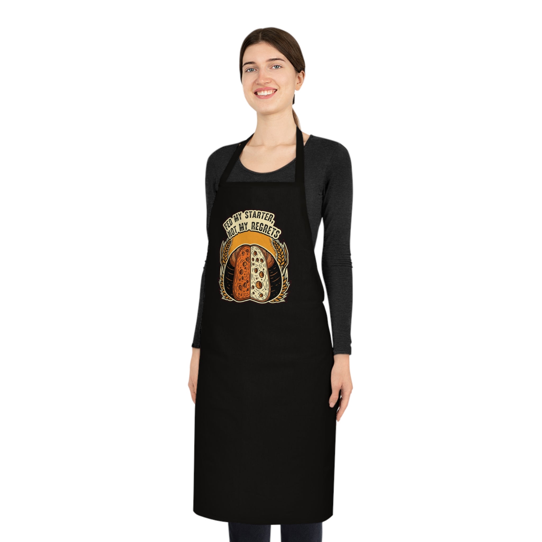 Sourdough Bread Baking Obsessives Apron | Funny Baker Gift Cotton Apron