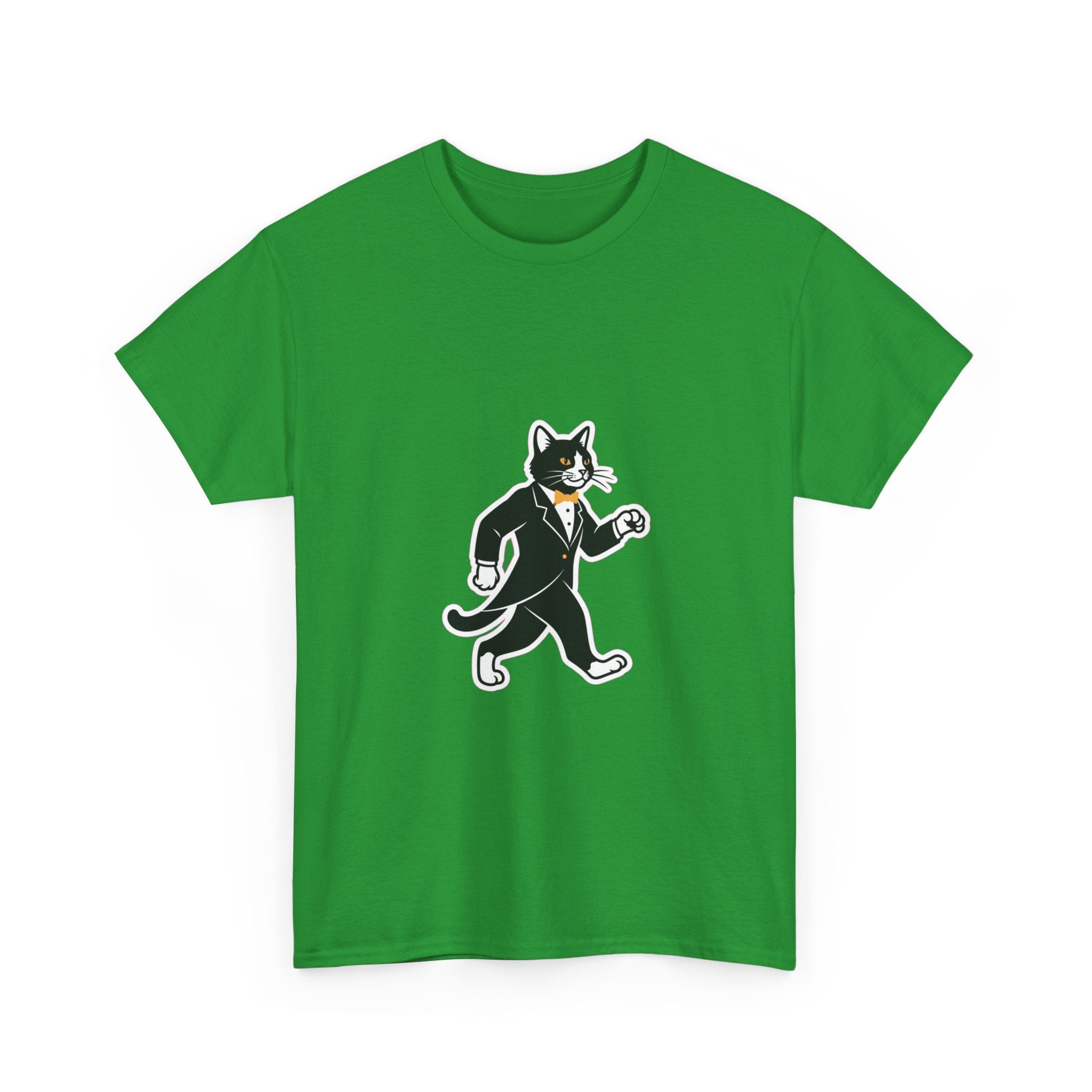 Tuxedo Cat Swagger T-Shirt | Funny Black & White Cat Art Tee for Cat Lovers