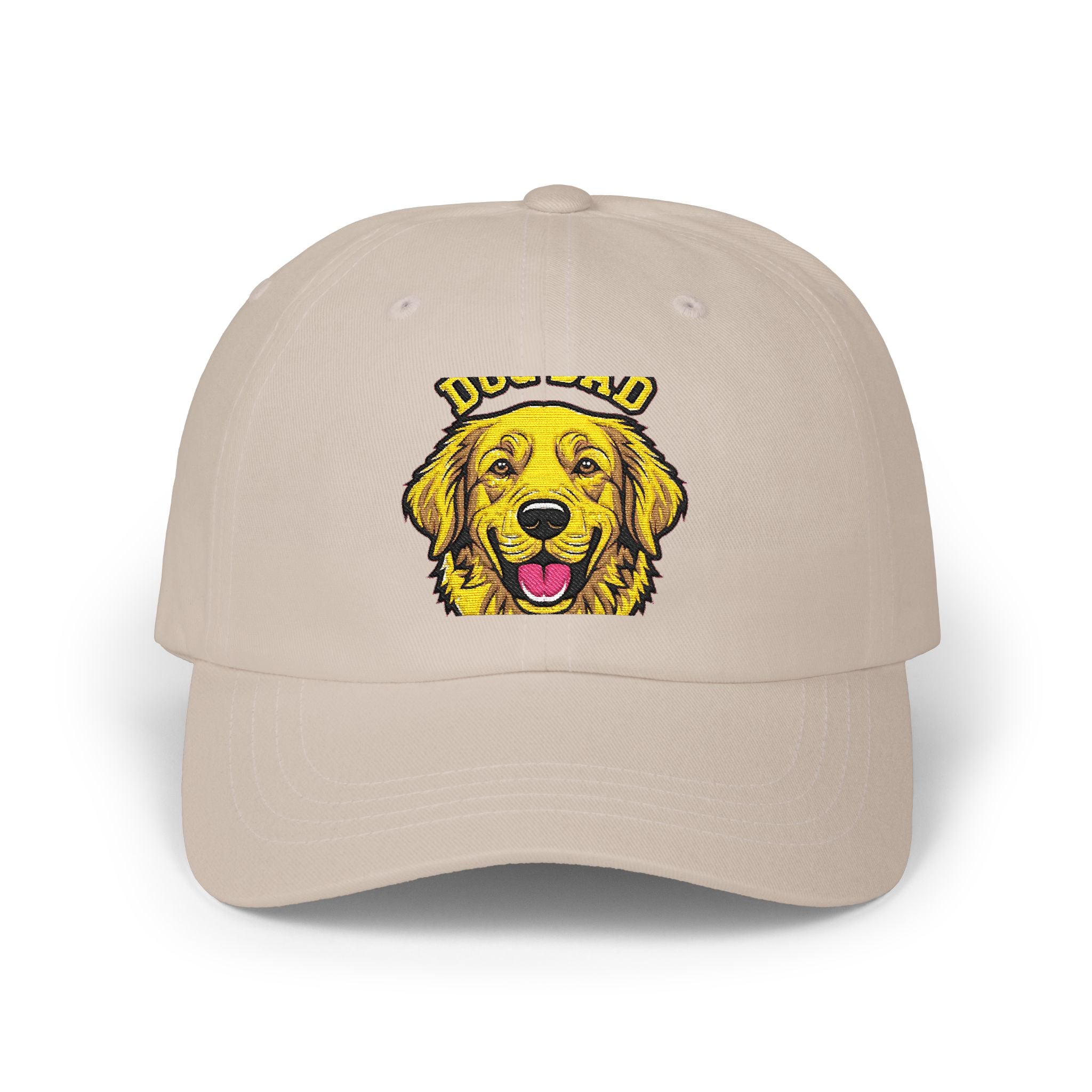 Golden Retriever Dad Hat - Dog Dad Cap with Embroidered Patch