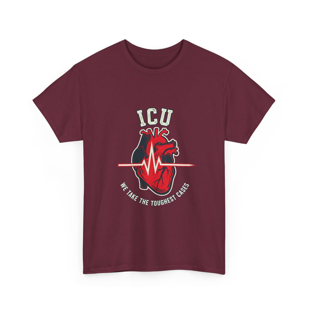 ICU Nurse Dark Humor T-Shirt | Critical Care RN Gallows Humor Tee