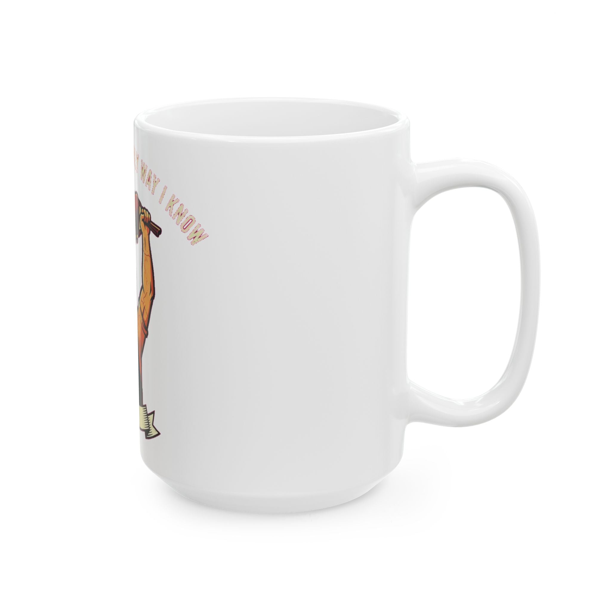 Funny BBQ Pitmaster Dad Mug - Grill Master Coffee Cup Gift
