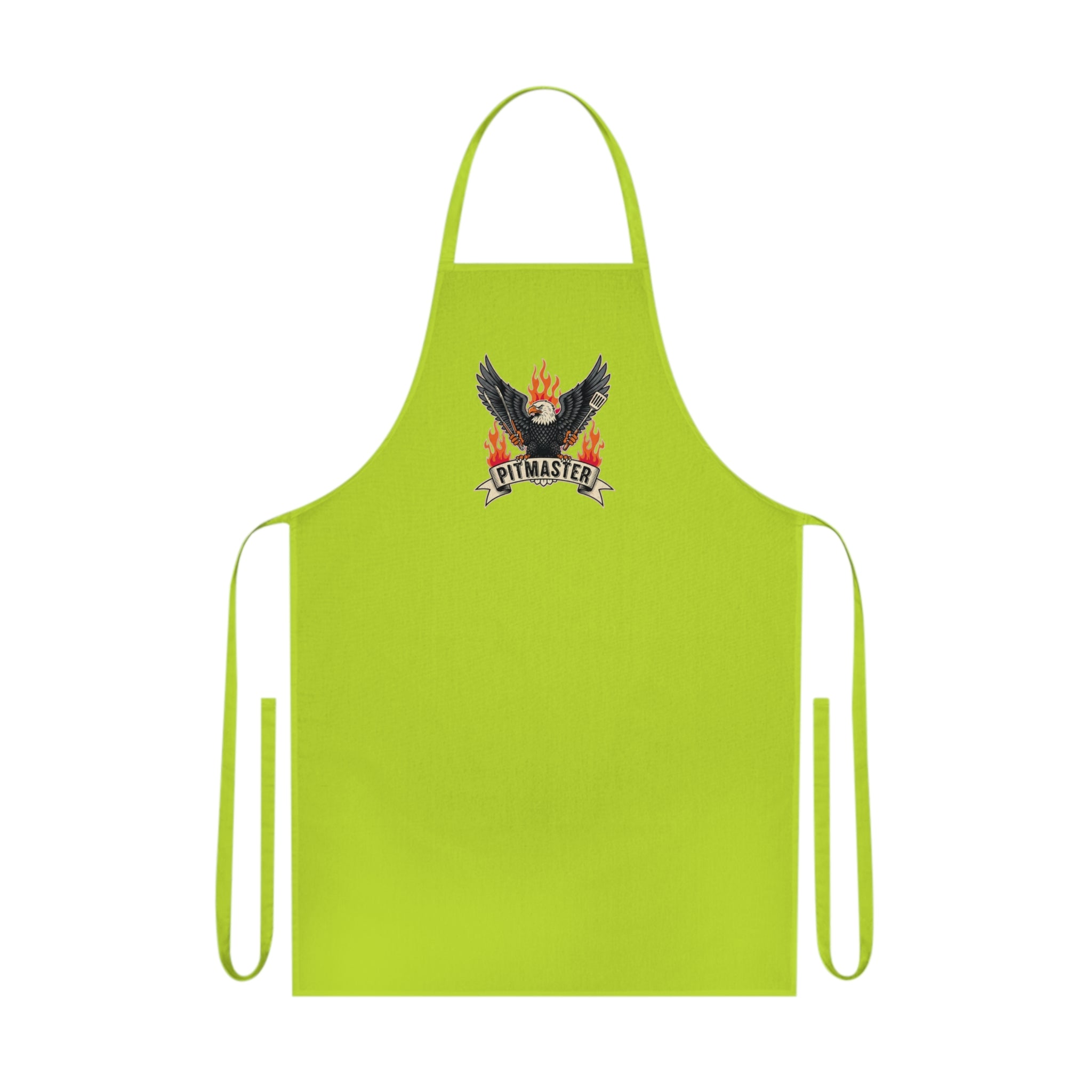 BBQ Pitmaster Dad Apron - Eagle Grill Master Funny Grilling Gift