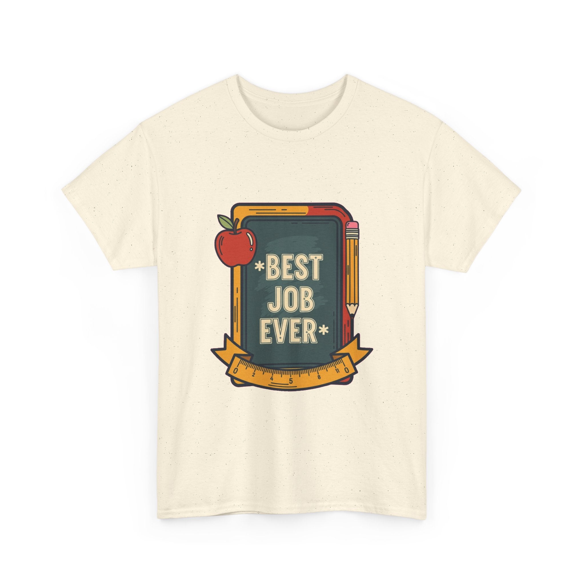 Best Job Ever Elementary Teacher Shirt | Retro Back to School Tee