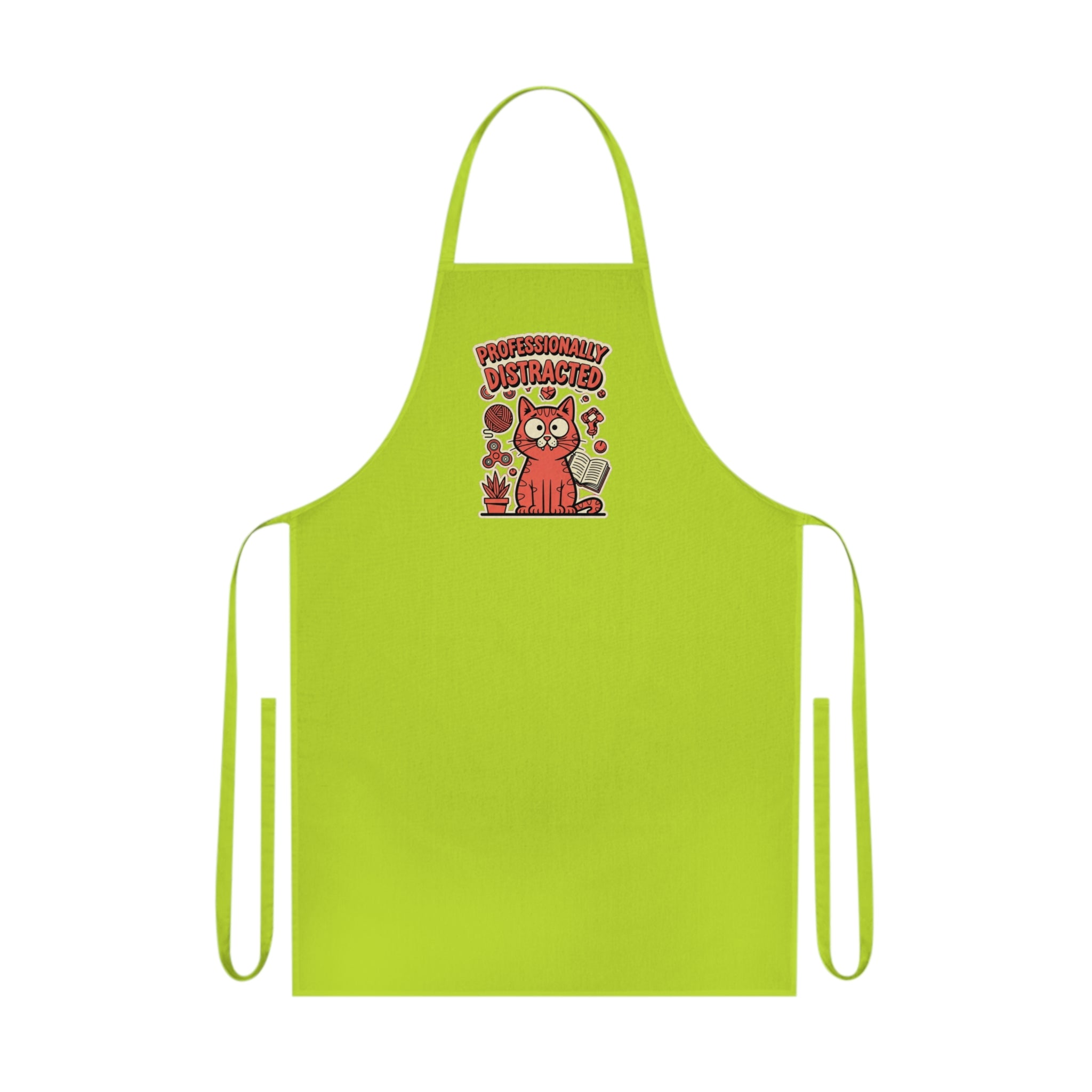 Neurodivergent Cat Lady Apron - Funny ADHD Autism Kitchen Apron Gift