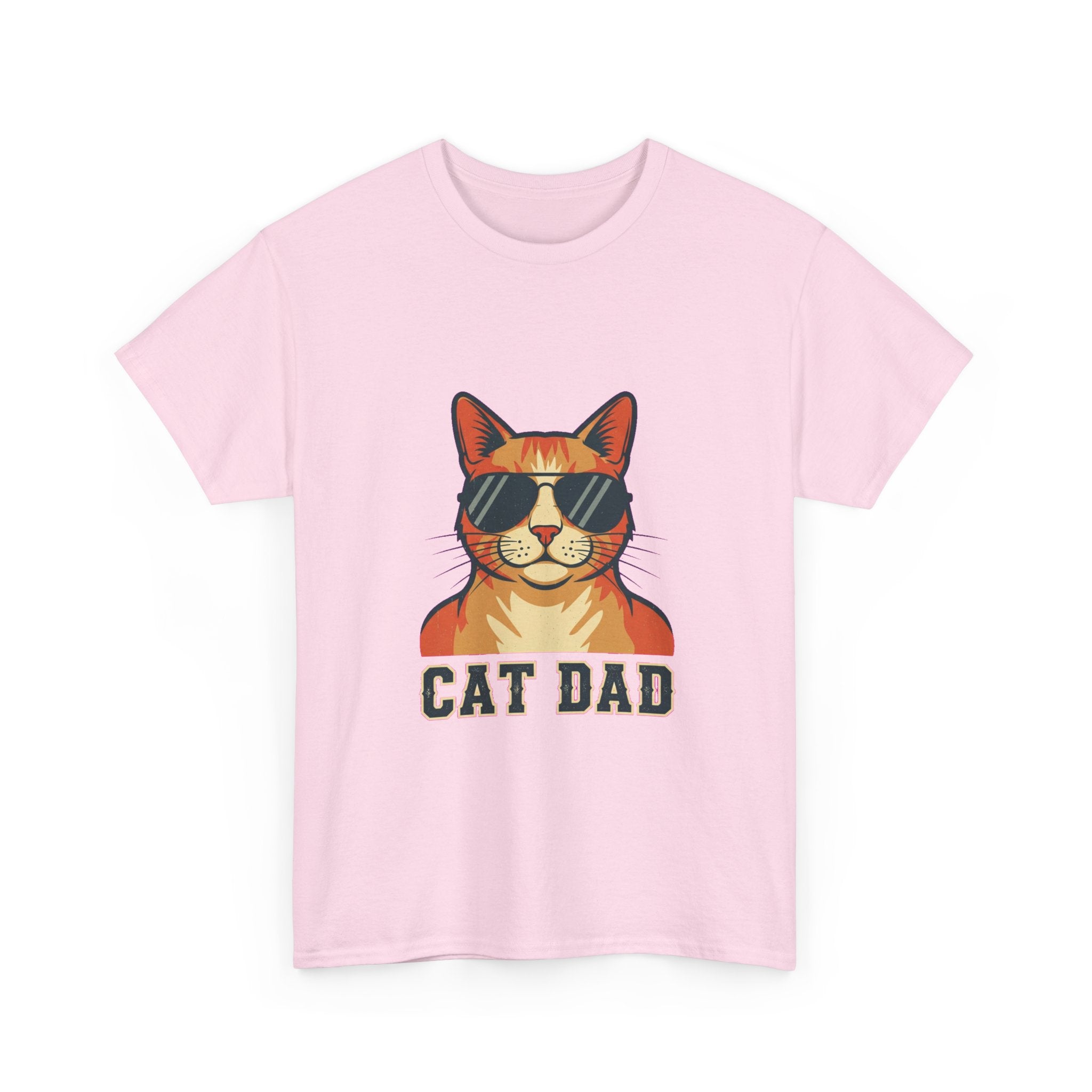 Cat Dad Pride Vintage Aviator T-Shirt | Funny Gift for Cat Dads