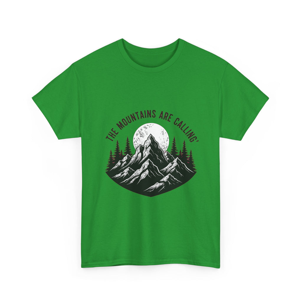 Gothic Mountain T-Shirt | Dark Nature Apparel | Woodcut Peak Tee