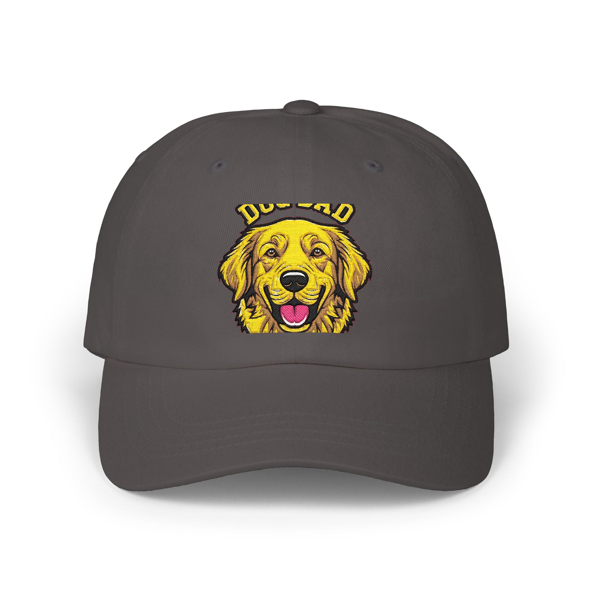Golden Retriever Dad Hat - Dog Dad Cap with Embroidered Patch