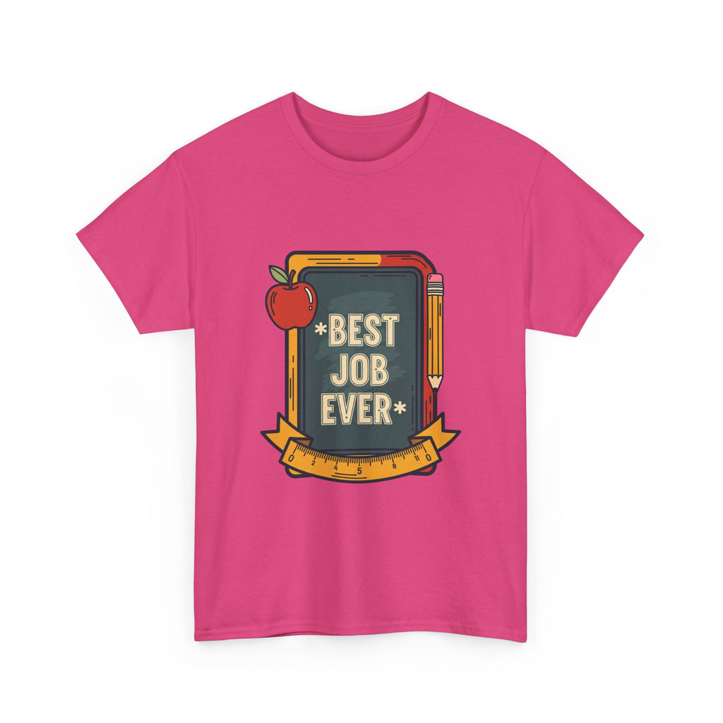 Best Job Ever Elementary Teacher Shirt | Retro Back to School Tee