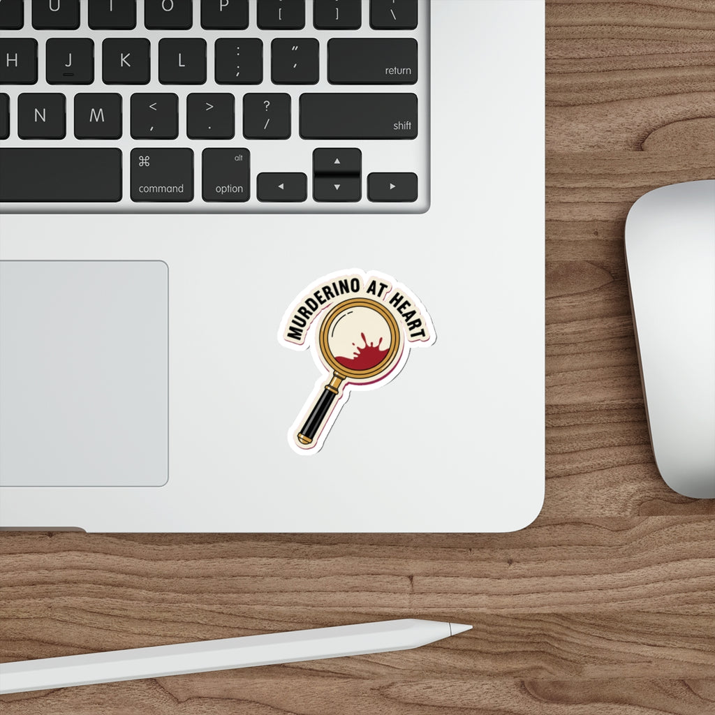 Murderino at Heart Die-Cut Sticker | True Crime Podcast Fan Gift